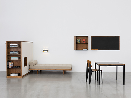 Built-in Study Table and Over Hung Cabinet - LA MAISON CARPENTRY