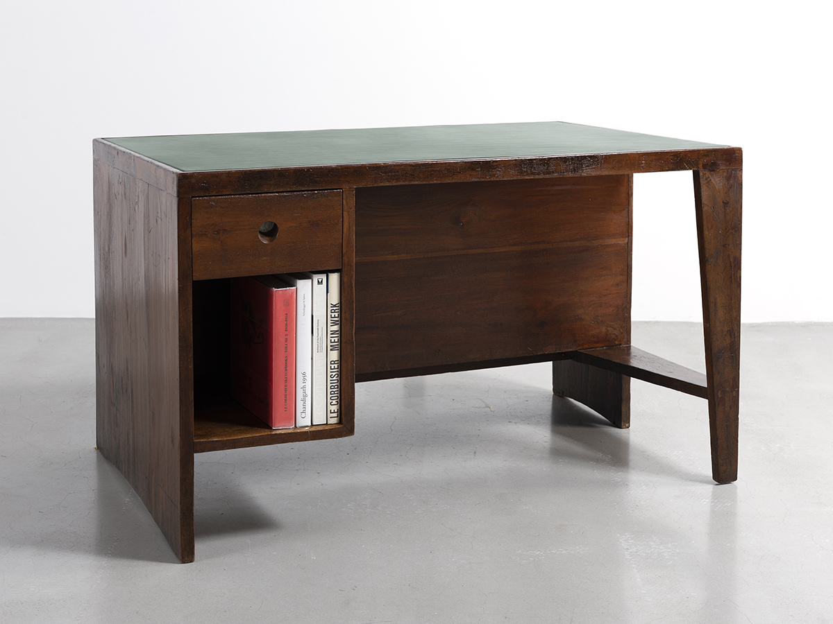 Pierre Jeanneret Pigeonhole Desk Ca 1957 Galerie Patrick Seguin