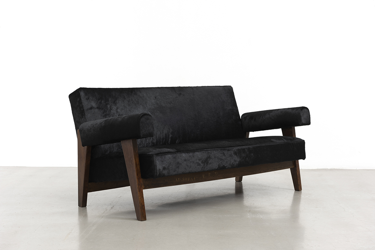 Pierre Jeanneret Le Corbusier Sofa set Visitor High Court