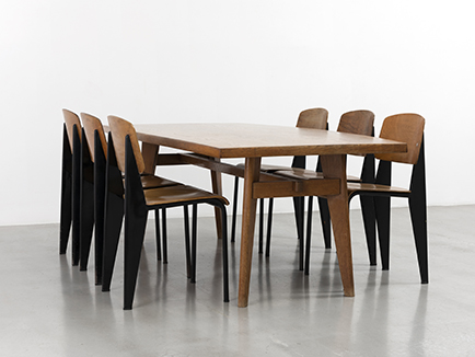 Set of 6 Charlotte Perriand Meribel Chairs — FORM Atelier