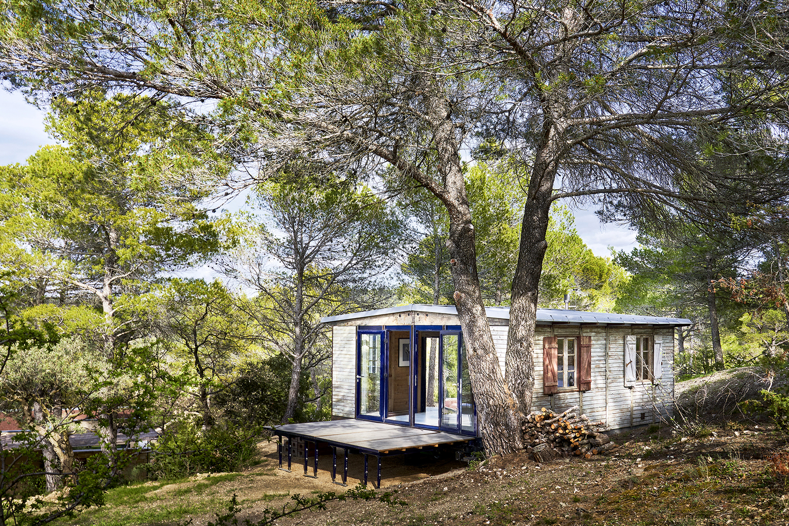 JEAN PROUVÉ - Maison démontable 6×6, 1944, adaptation Richard Rogers (RSHP) JEAN PROUVÉ - Maison démontable 6×6, 1944, adaptation Richard Rogers (RSHP) – Métal, bois et verre