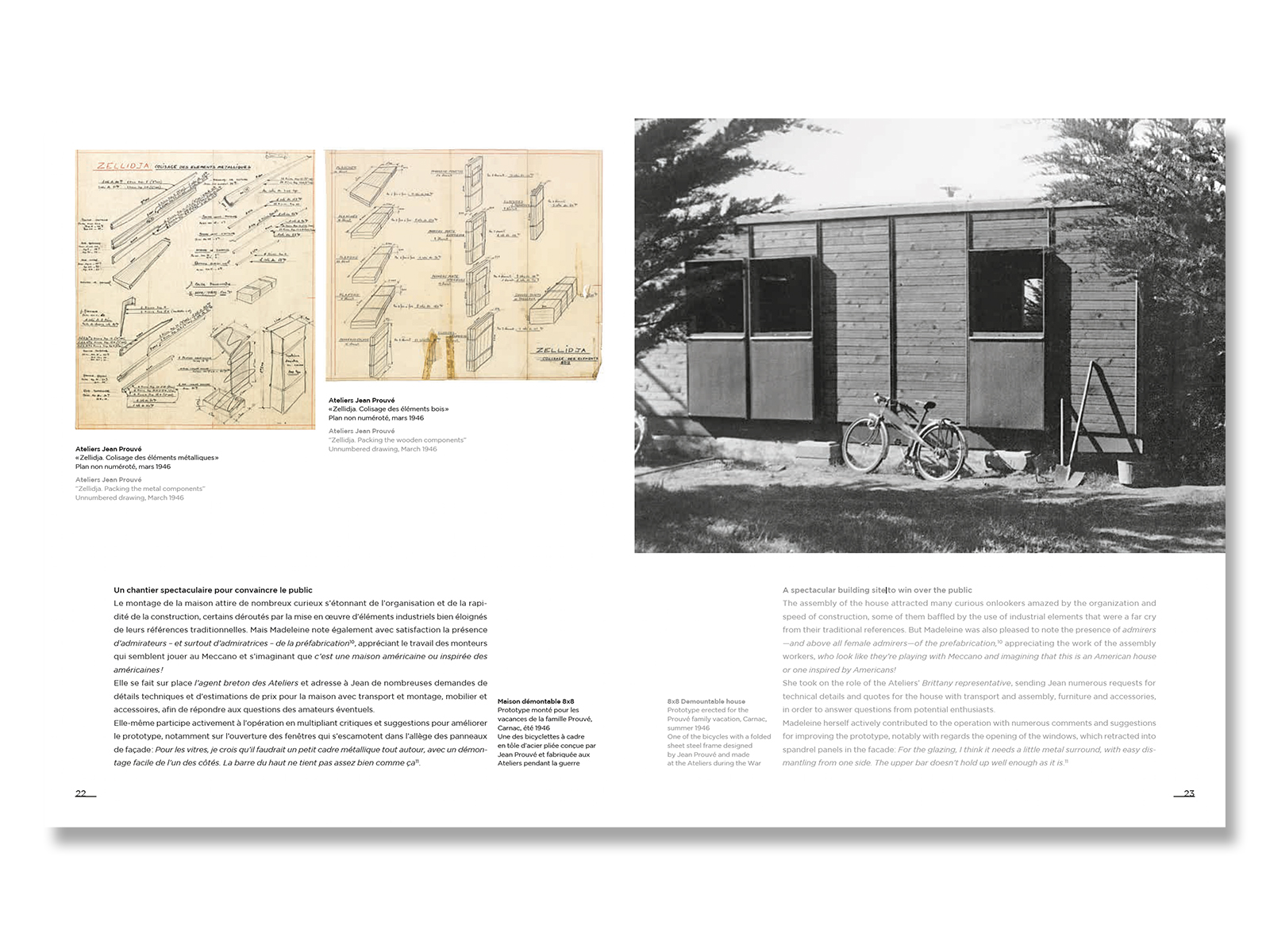 JEAN PROUVÉ CARNAC DEMOUNTABLE HOUSE, 1946 – VOL. 16